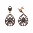 Pendientes largos plata ley outlet salvatore 244a0017