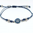 Pulsera plata Top Silver circonitas azules pu6524p