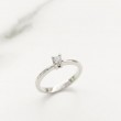 Anell or blanc i diamant 0.10 cts 3016/bb