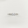 Anell or blanc i diamant 0.15 cts  3017/bb