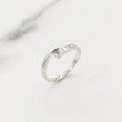 Anell or blanc 18kts i diamant 0.02cts 3023/BB