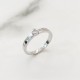 Anell or blanc i diamant 0.04cts 2255SBB