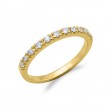 Anillo oro 18 kts y diamantes 0.22 cts 2332B