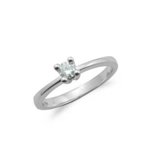 Anell or blanc i diamant 0.20 cts  3018BB20