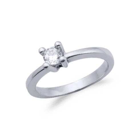Anell or blanc i diamant 0.30 cts  9341BB30