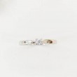 Anell or blanc 18 kts i diamant 0.07cts 9450BB07