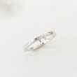 Anillo oro  blanco 18 kts con diamante 0.06cts 2263/SBB