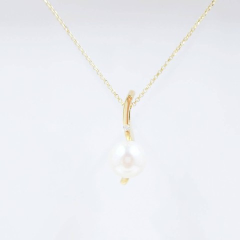 Penjoll or 18kts amb perla i diamant 0.015 cts 9207/CBO
