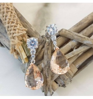 Arracades plata llei i circonites Salvatore 112A0243