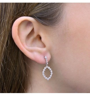 Arracades plata llei i circonites Salvatore 112A0275