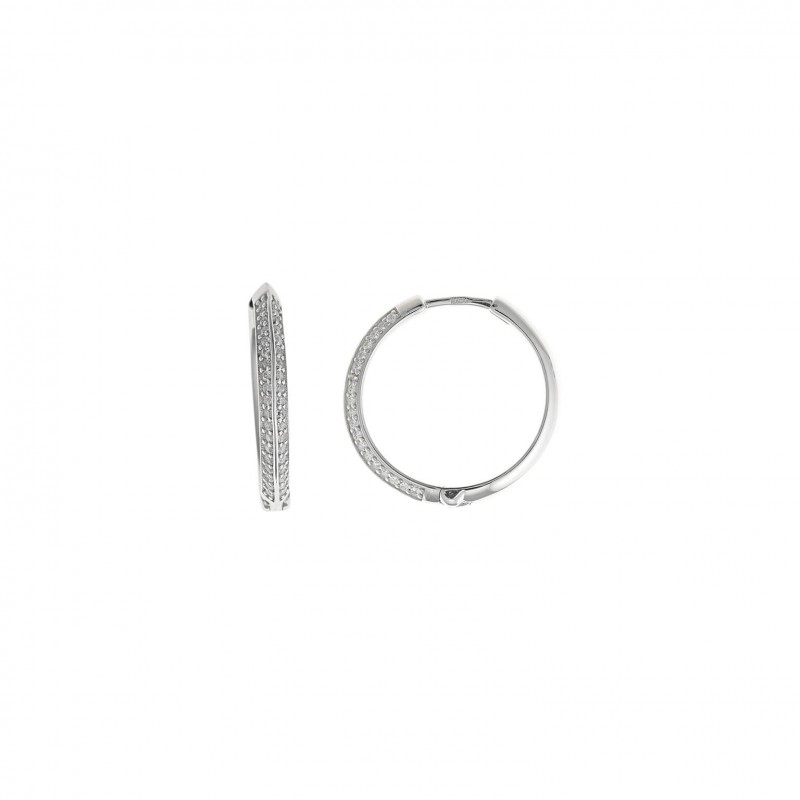 Aros plata ley y circonitas Salvatore 211A0125