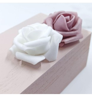 Porta alianzas de boda hecho a mano