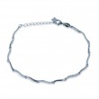 Pulsera en plata con circonitas A82