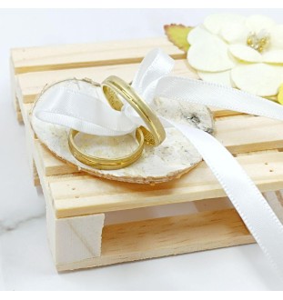 Porta alianzas de boda hecho a mano PORTA43