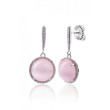 Pendientes plata de ley Camaleoni B04ROS/L