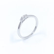 Anell or blanc i diamants  69014/B