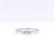 Anell or blanc i diamants  69014/B