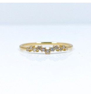 Anillo oro 18kts y diamantes A037/B