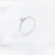 Anillo oro  blanco y diamante 0.07cts 5856BB07