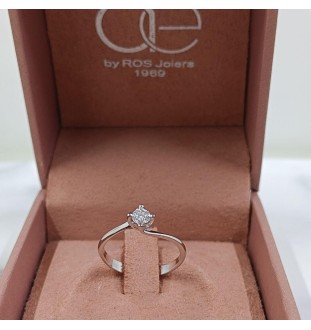 Anell or blanc i diamant 4 grapes 3600110