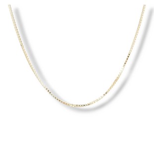 Cadena  veneciana oro ley 18kts 45 cmts  09555/40