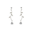 Pendientes plata ley con circonitas 12968PE