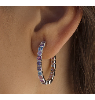 Arracades plata de llei  Lineargent 19455PE