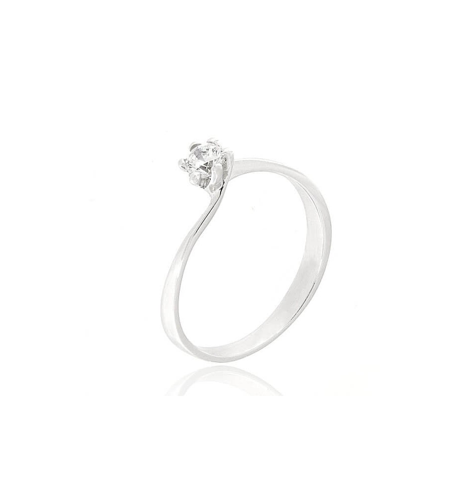 Anell or blanc 18kts circonita 5 urpes 2065742