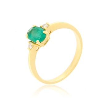 Anell or groc 18kts amb...