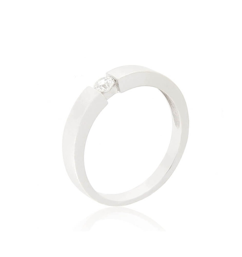 Anell or blanc i diamant 0.15cts 9370/BB