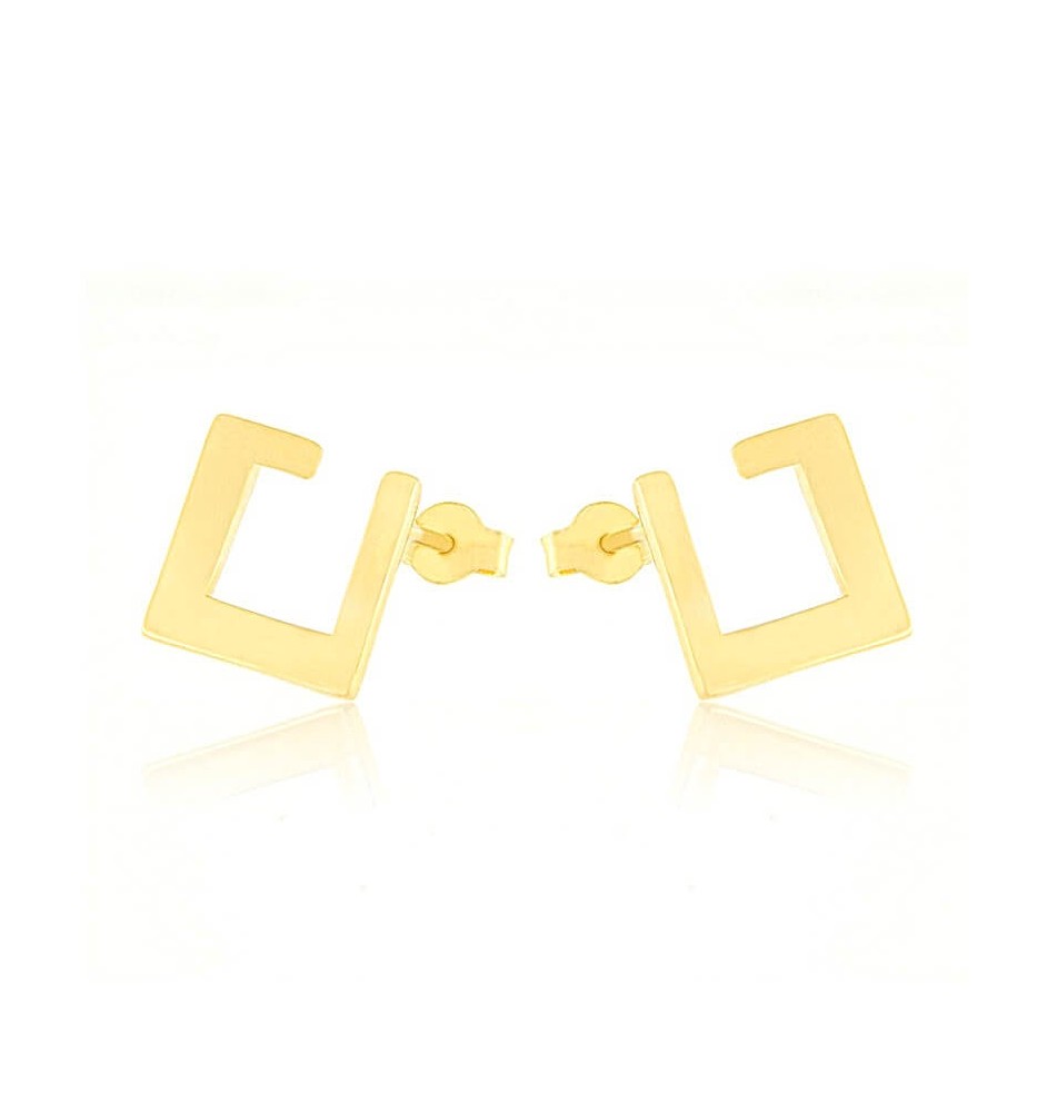 Pendientes oro amarillo 18kts 4356