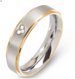 Alianza de boda en Titanio...