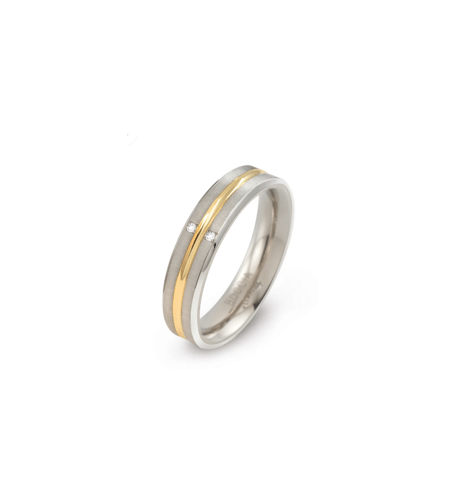 Aliança de casament Titani i brillants 0144-01