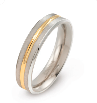 Alianza de boda en Titanio...