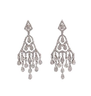 Arracades plata de llei i circonites 20075PE