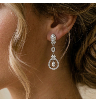 Arrecades plata  llei i circonites Salvatore 112A0292