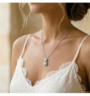 Collar en  plata de ley y...