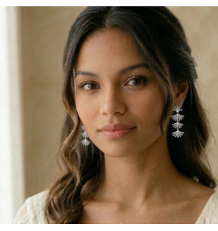 Pendientes plata de ley con circonitas Salvatore 211a0084