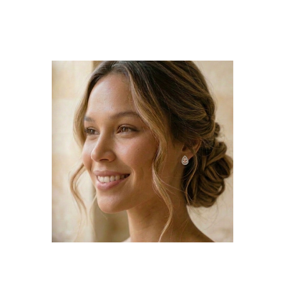 Pendientes plata ley y circonitas Salvatore 112A0278