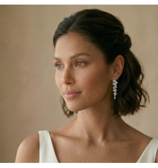 Arracades plata llei i circonites 19612PE