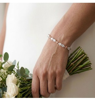 Pulsera plata ley con...