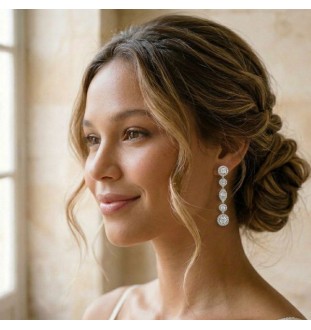 Arrecades plata Camaleoni...