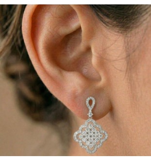 Arracades plata de llei i...