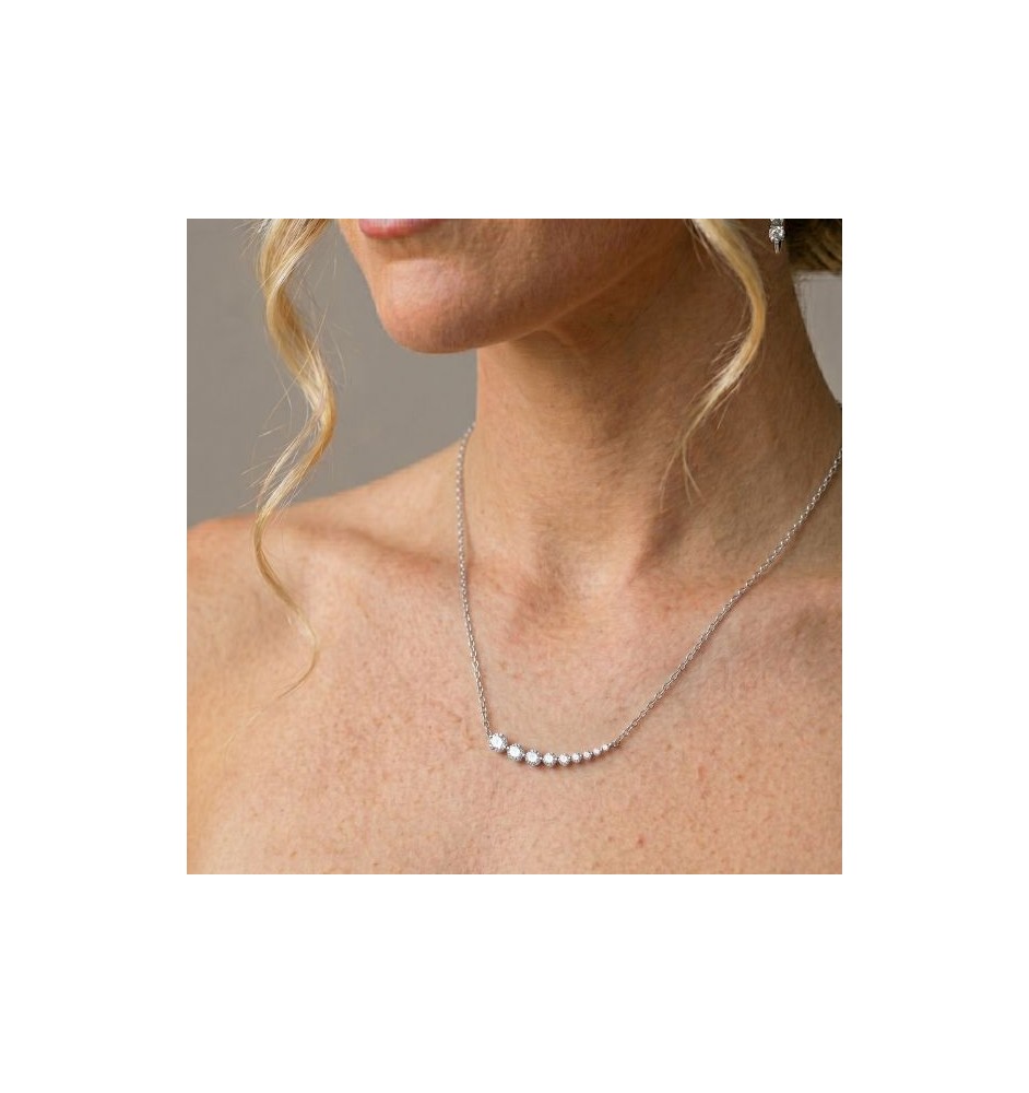 Collaret plata de llei i circonites Salvatore 136c0172