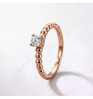 Anillo de compromiso oro...