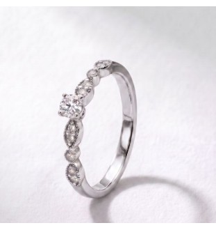 Anillo de compromiso oro...