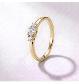 Anillo de compromiso oro...