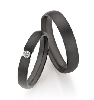 Alianza de boda en zirconio...