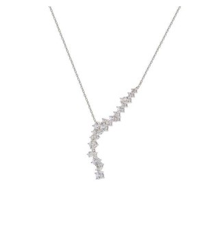 Collaret en plata de llei i circonites  19415CL