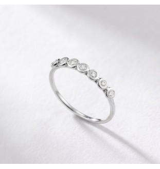 Anillo de compromiso en oro...